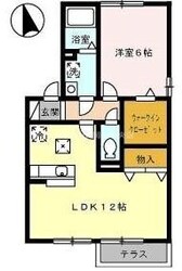 ローズパレスなごみ　B棟の物件間取画像